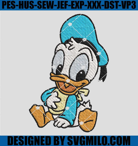 Baby-Donald-Embroidery-Designs
