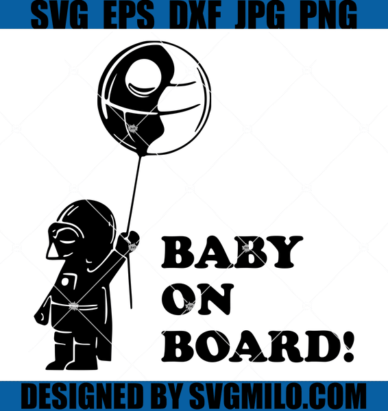 Darth vader online baby on board