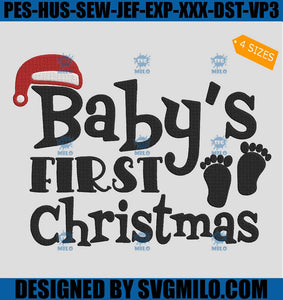 Baby_s-First-Christmas-Embroidery-Design_-Santa-Hat-Xmas-Embroidery-Design