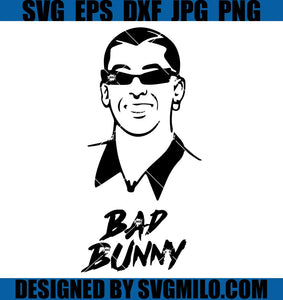 Bad Bunny SVG 