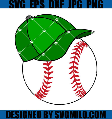 Baseball-SVG_-Baseball-Hat-On-Ball-SVG_-Baseball-Mom-Dad-SVG