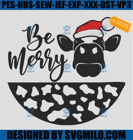 Be-Merry-Cow-Xmas-Embroidery-Design_-Cows-Santa-Xmas-Embroidery-Design