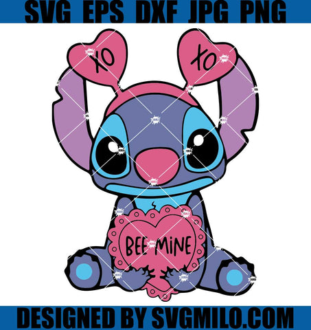 Bee-Mine-SVG_-Stitch-Valentine-SVG_-Xoxo-Valentine-SVG