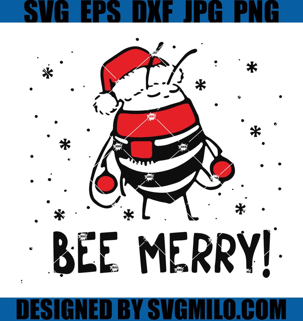 Bee-Merry-Svg_-Christmas-Svg_-Santa-Bee-Svg