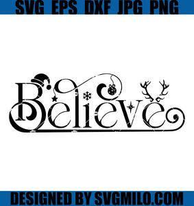 Believe-Svg_-Believe-Christmas-Svg_-Santa-Hat-Svg_-Reindeer-Svg