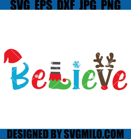 Believe-Svg_-Christmas-Svg_-Santa-Svg_-Believe-In-Magic-Svg_-Reindeer-Svg