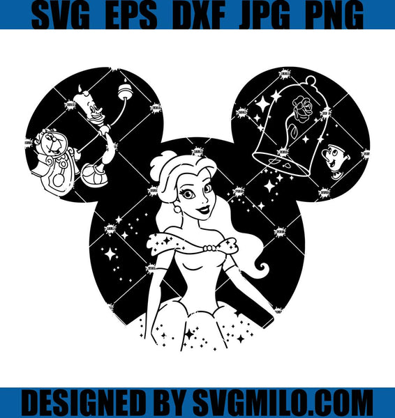 Disney Silhouette Belle