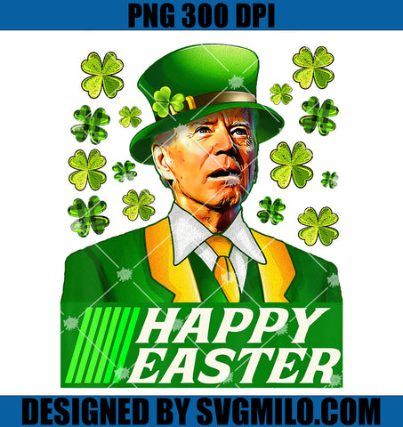 Biden Happy Easter PNG, Patrick's Day Biden PNG