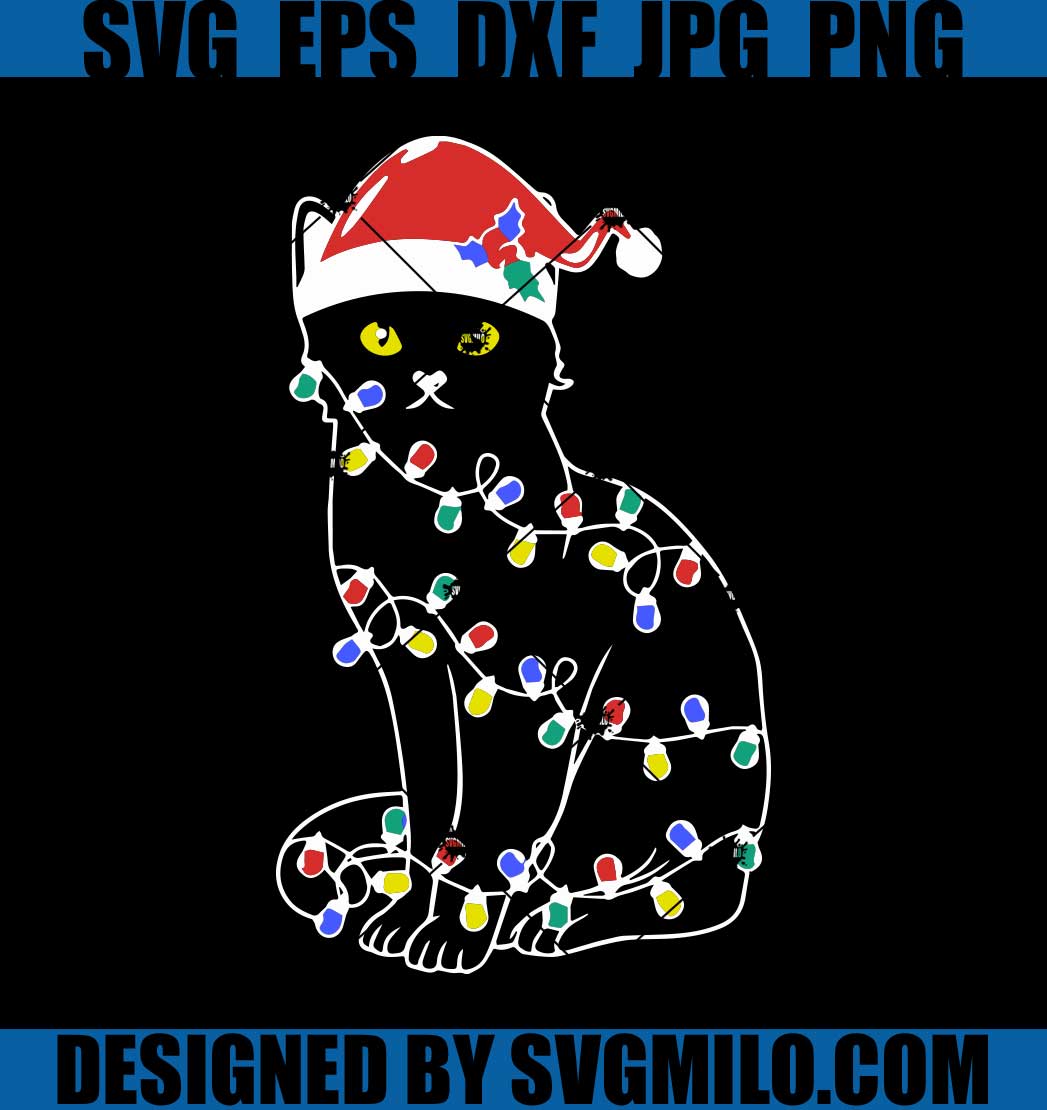 Black-Cat-Christmas-Light-SVG_-Christmas-Lights-SVG