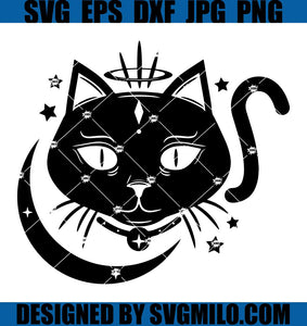 Black-Cat-SVG_-Welcome-Sign-SVG_-Cat-Halloween-SVG