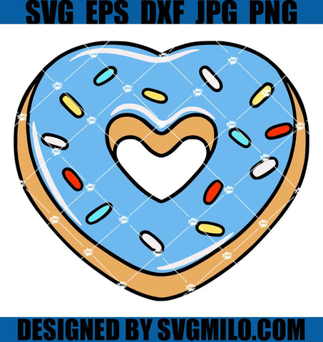 Blue-Donut-Heart-SVG_-Heart-SVG_-Valentine_s-Day-SVG