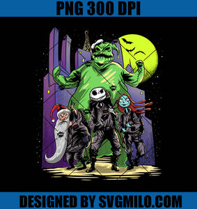 Boogie Busters PNG, Oogie Boogie Christmas PNG