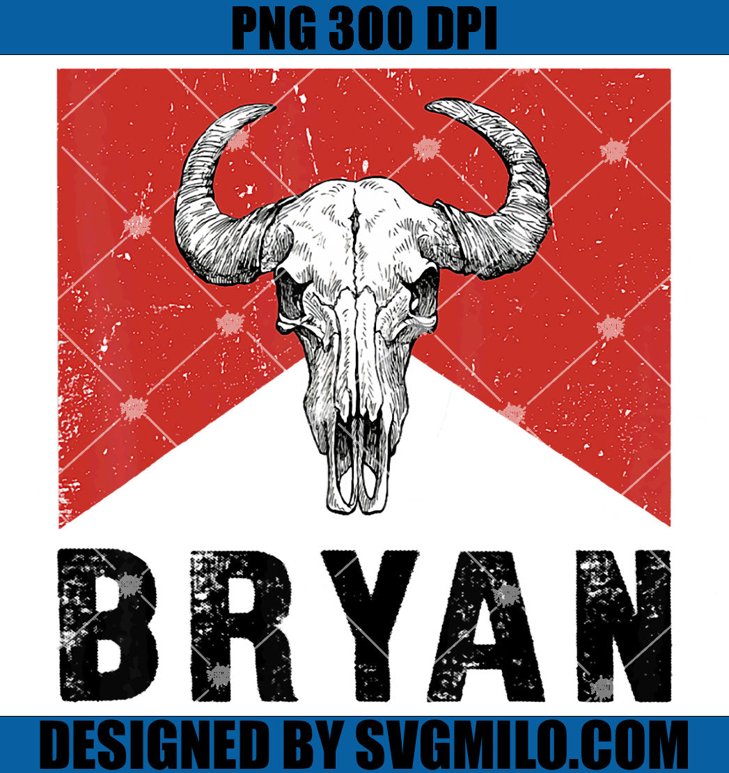 Bryan Bull Skull PNG, Howdy Cowgirl Western Out PNG