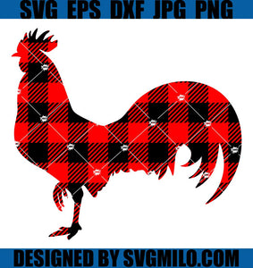 Buffalo-Plaid-Rooster-SVG_-Rooster-SVG