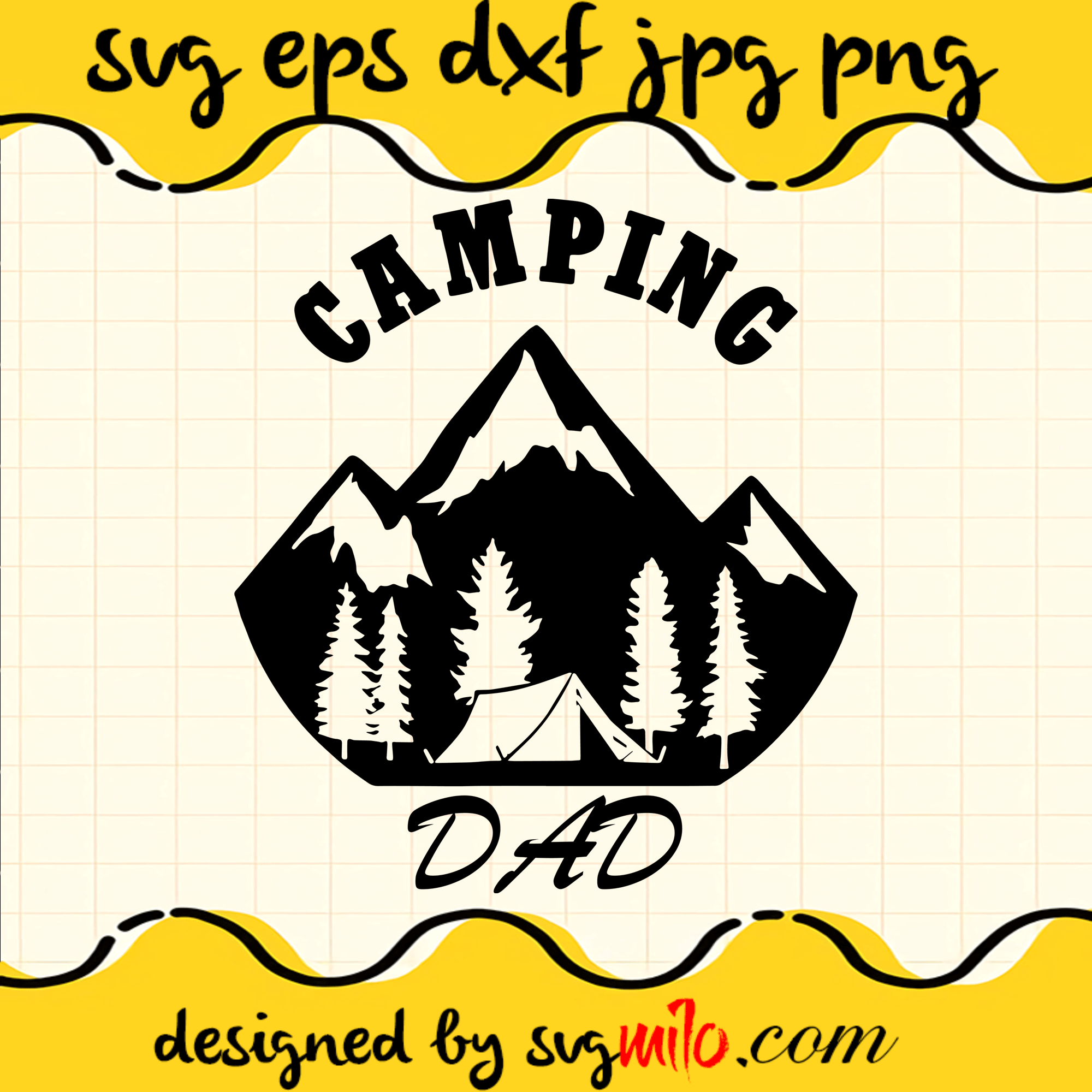 Camping Dad SVG, Camping SVG, Dad SVG