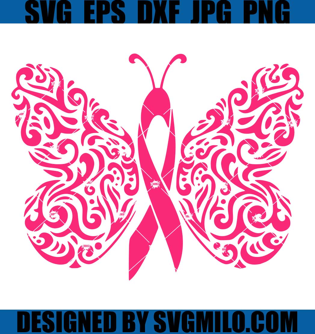 Cancer-Ribbon-SVG_-Filigree-Awareness-Butterfly-SVG