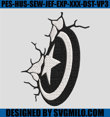 Captain-America-Comics-Embroidery-Design