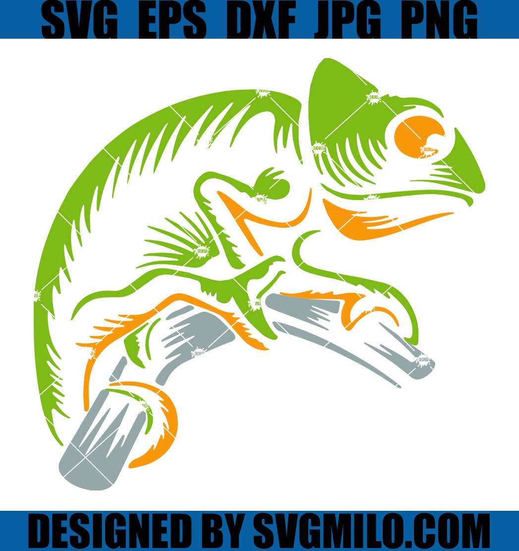 Chameleon-SVG_-Chameleon-Vector_-Chameleon-Cameo-SVG