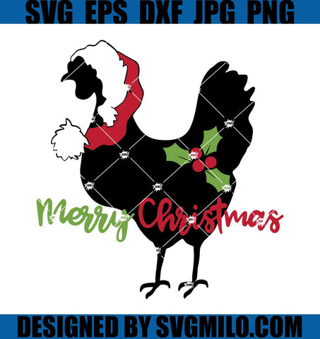 Christmas-Chicken-Svg_-Santa-Chicken-svg_-Chicken-With-Santa-Hat-Svg