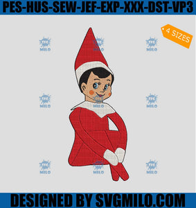 Christmas-Elf-Embroidery-Design_-Cute-Elf-Printables-Embroidery-Design