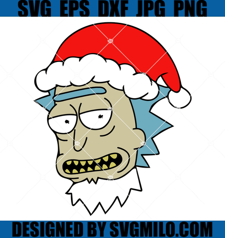 Rick-And-Morty-Santa-SVG