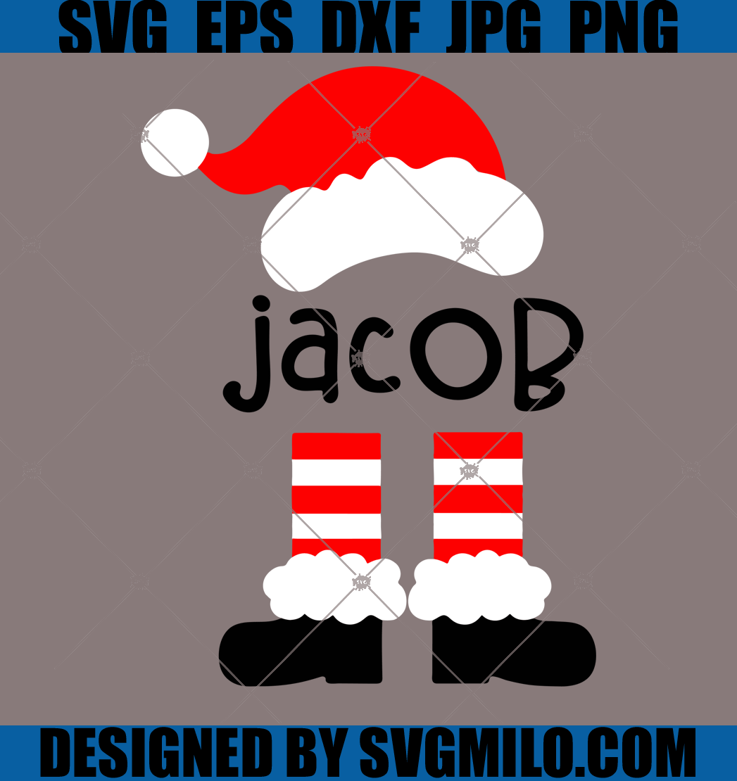 Christmas-Monogram-SVG-Jacob-SVG