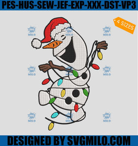 Christmas-Olaf-Embroidery-Design_-Snowman--Xmas-Light-Embroidery-Design