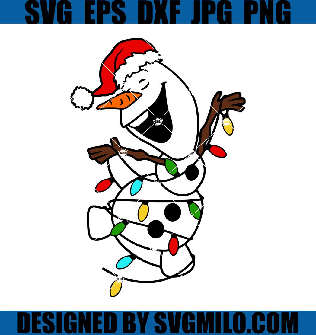 Christmas-Olaf-Svg_-Snowman-Svg_-Xmas-Light-Svg