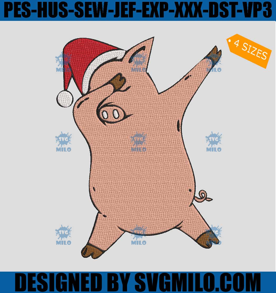 Christmas-Pig-Dabbing-Embroidery-Design_-Santa-Pig-Christmas-Embroidery-Design