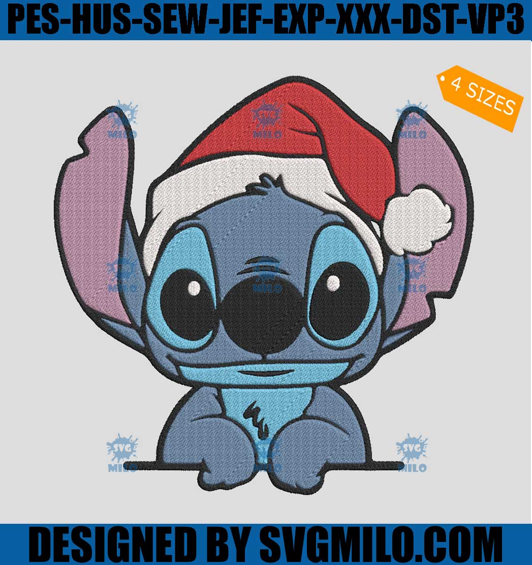 Christmas-Stitch-Embroidery-Design_-Stitch-Santa-Hat-Embroidery-Design ...