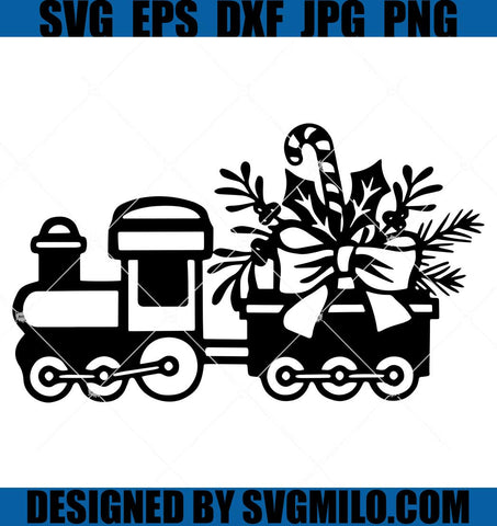 Christmas-Train-SVG