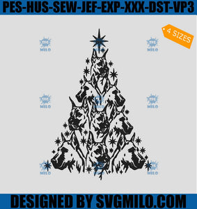 Christmas-Tree-Dogs-Embroidery-Design_-Dog-Xmas-Tree-Embroidery-Machine-File