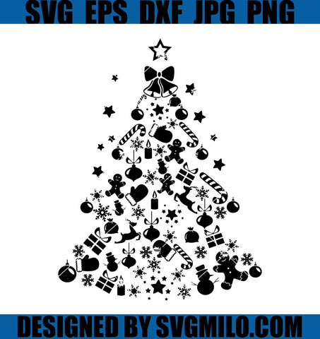 Christmas-Tree-Ornament-Svg_-Snowman-Svg_-Bells-Xmas-Svg