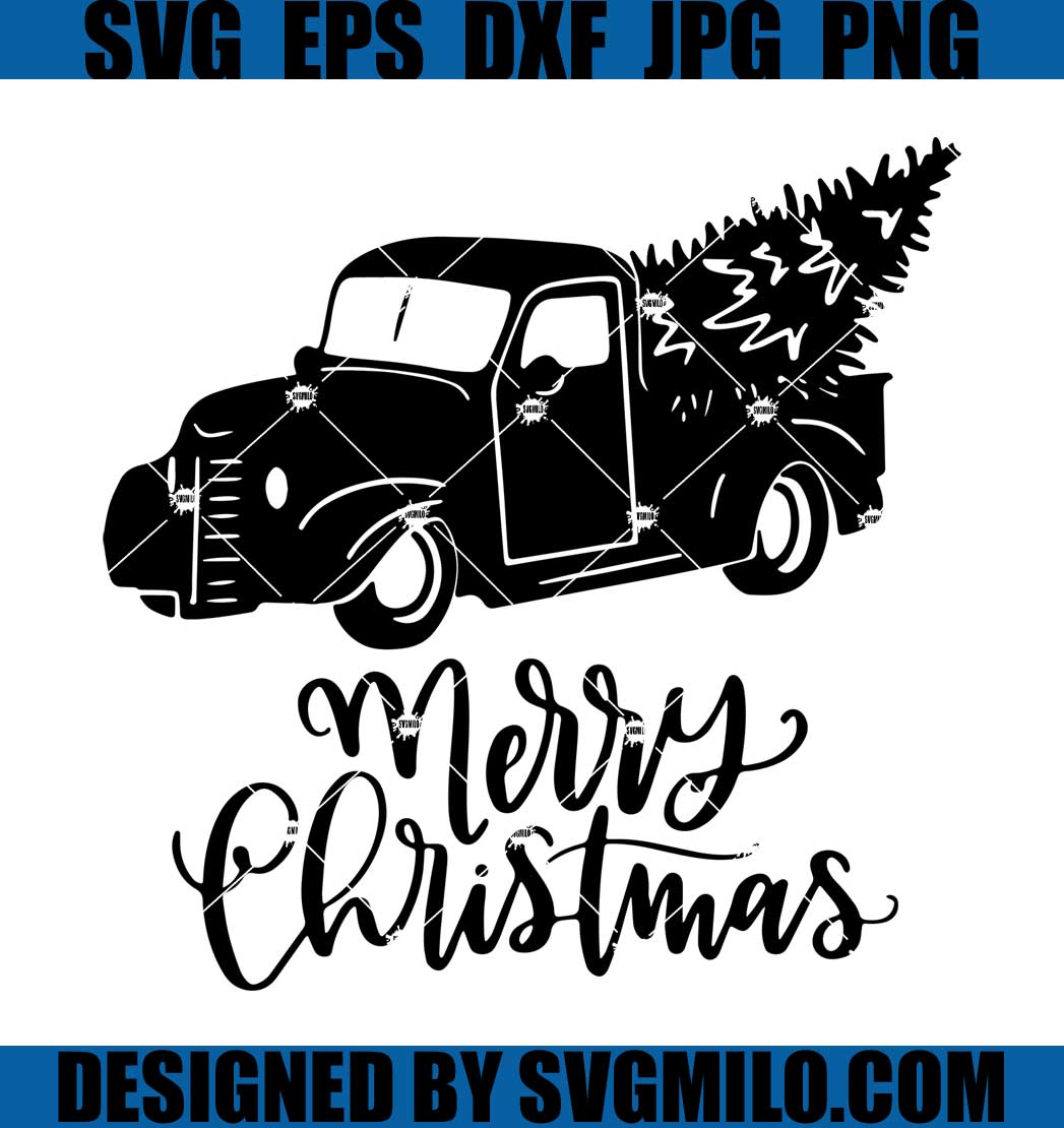 Christmas-Truck-Svg_-Xmas-Tree-Svg_-Holiday-Svg