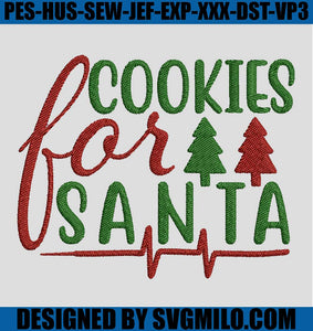 Cookies-For-Santa-Embroidery_-Chirstmas-Embroidery-Machine