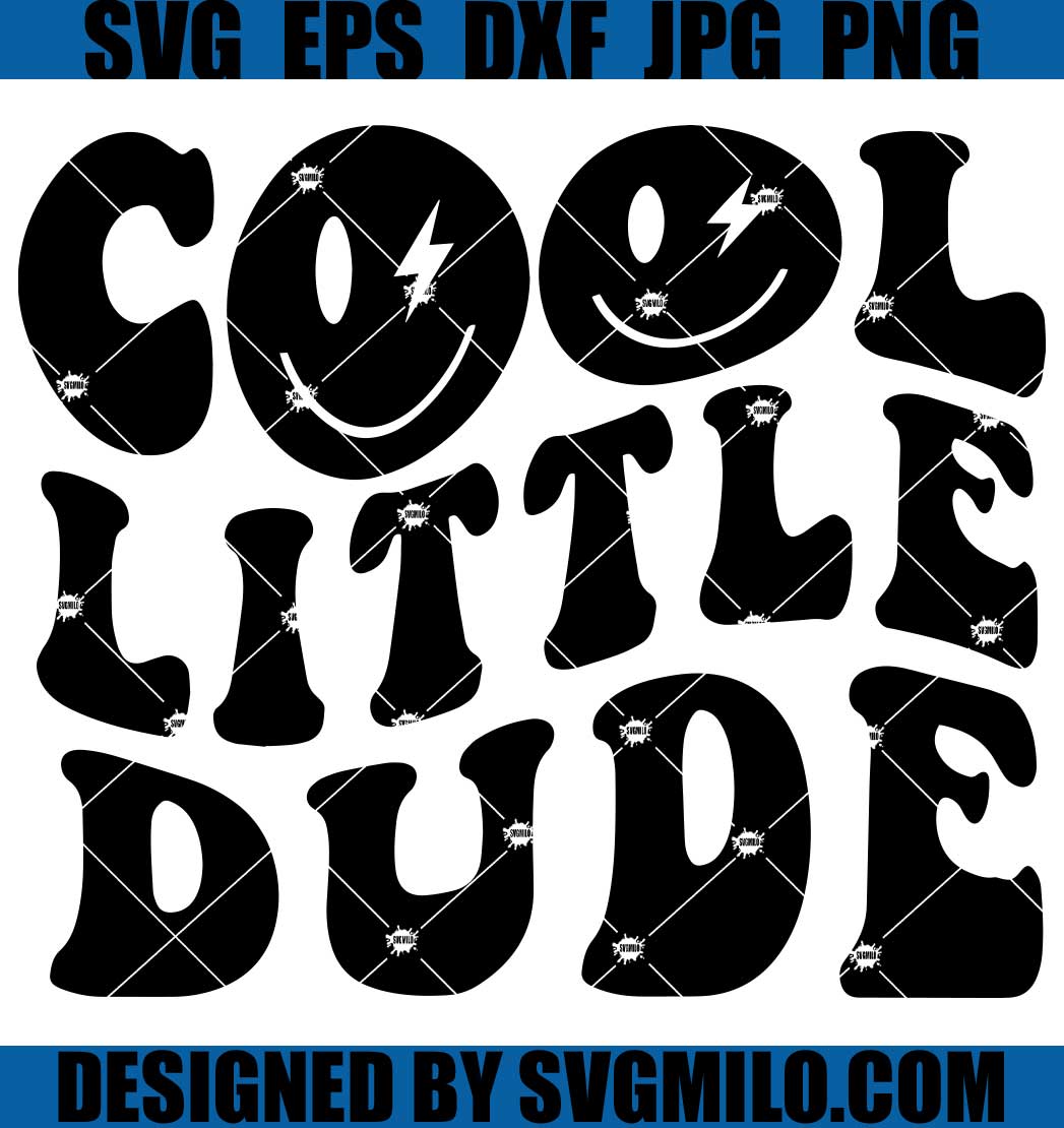 Cool-Little-Dude-SVG_-Father-And-Son-SVG_-Smiley-Face-Retro-SVG