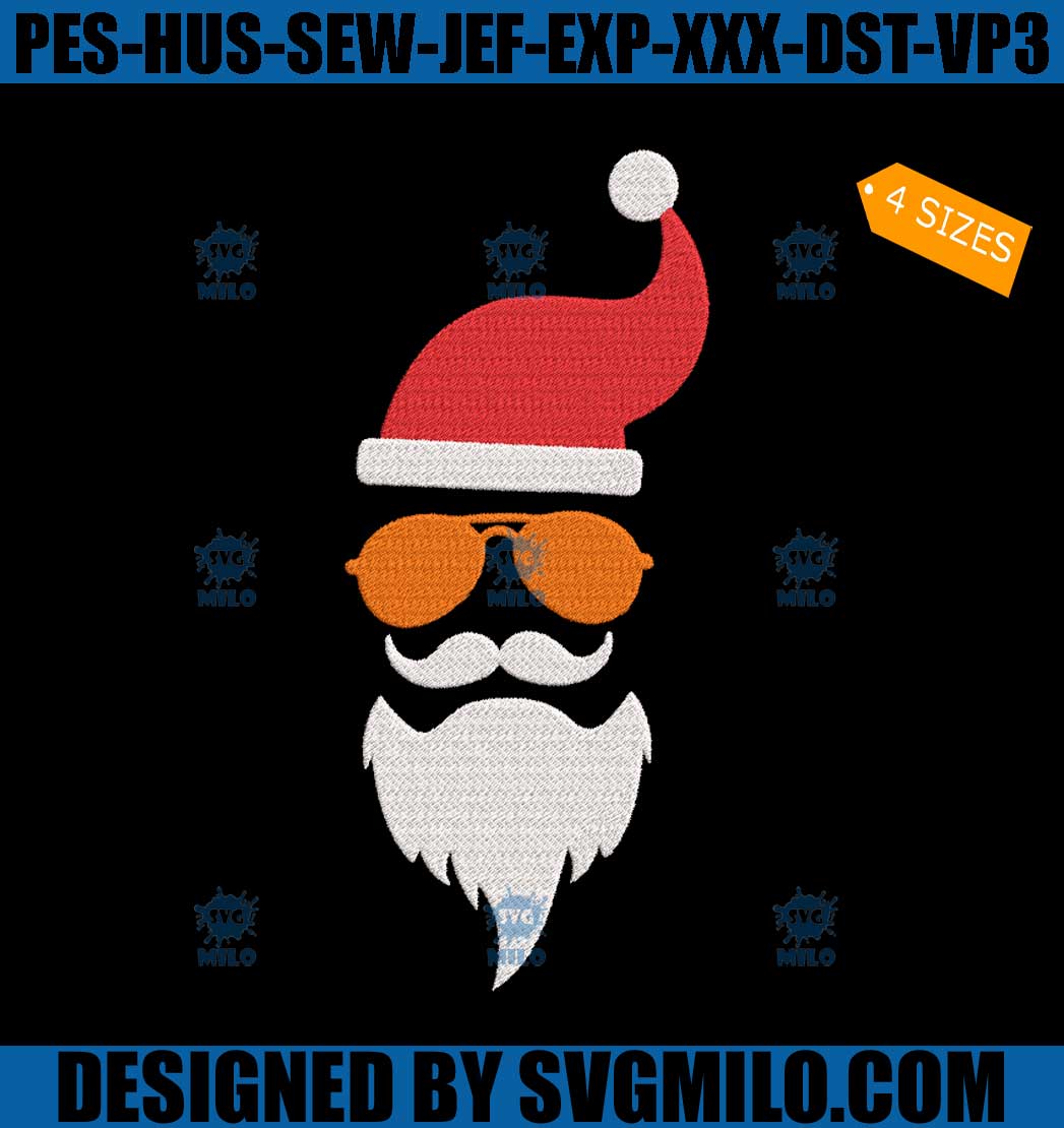 Cool-Santa-Embroidery-Design_-Santa-Xmas-Embroidery-Design