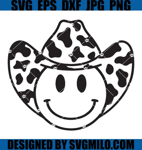 Cowboy-Smiley-SVG_-Smiley-Face-SVG_-Disco-Cowboy-SVG
