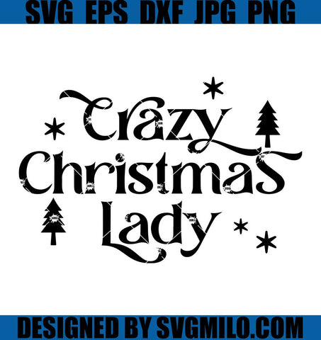 Crazy-Christmas-Lady-SVG_-Holiday-Christmas-SVG
