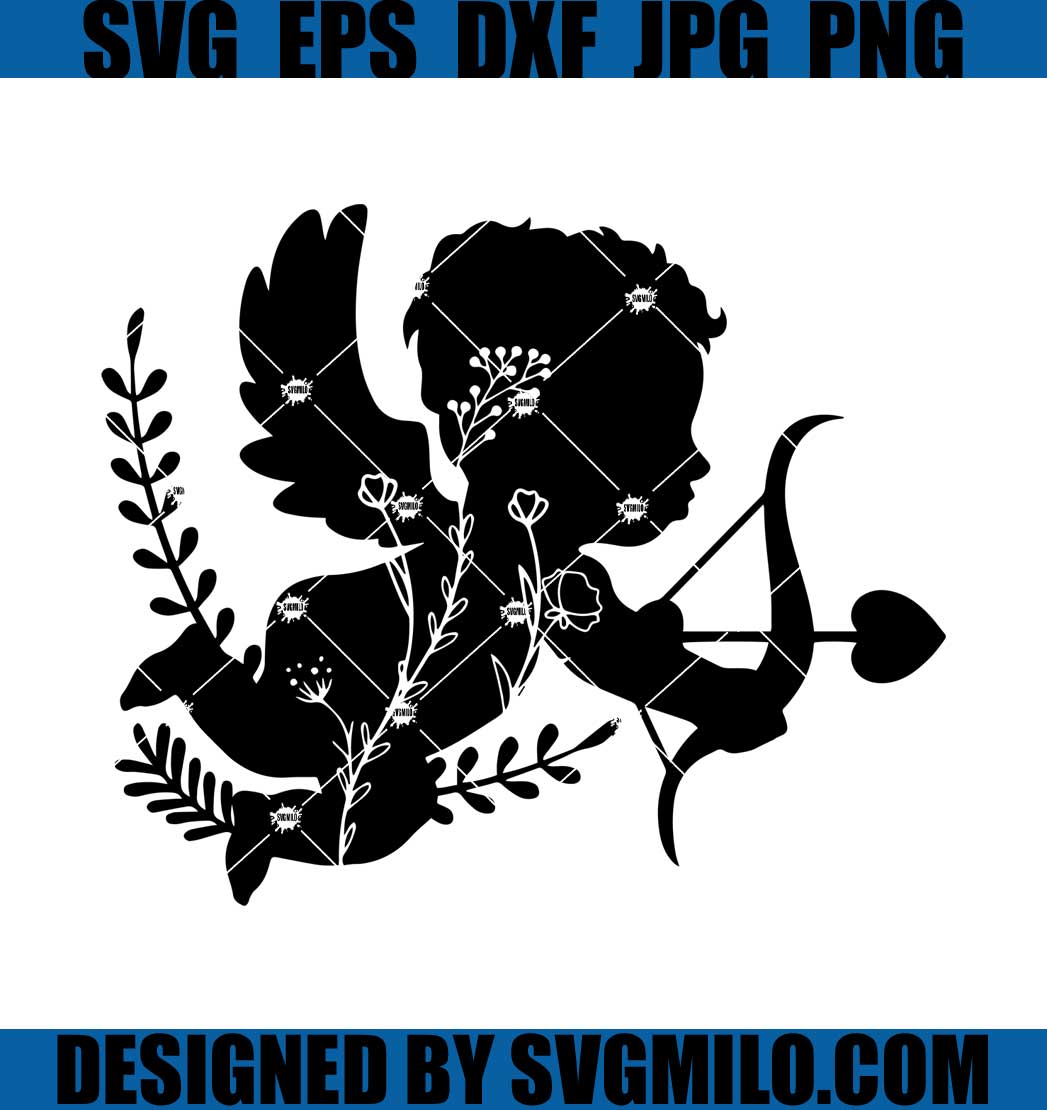 Cupid-Svg_-Floral-Cupid-Svg_-Happy-Valentine_s-Day-Svg