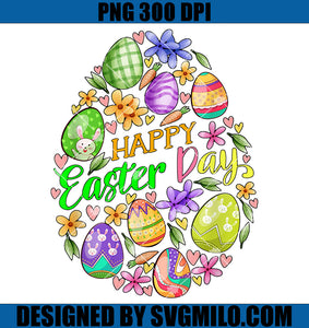 Cute Bunny With Easter Eggs PNG, Hunters Rabbit Happy Easter Day PNG