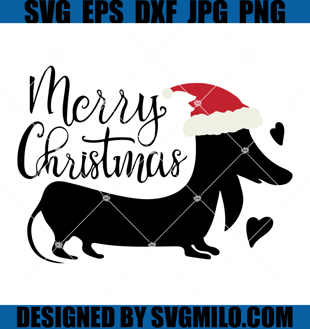 Dachshund-Christmas-SVG