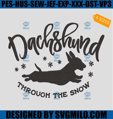Dachshund-Through-The-Snow-Embroidery-Design_-Dachshund-Christmas-Embroidery-Design