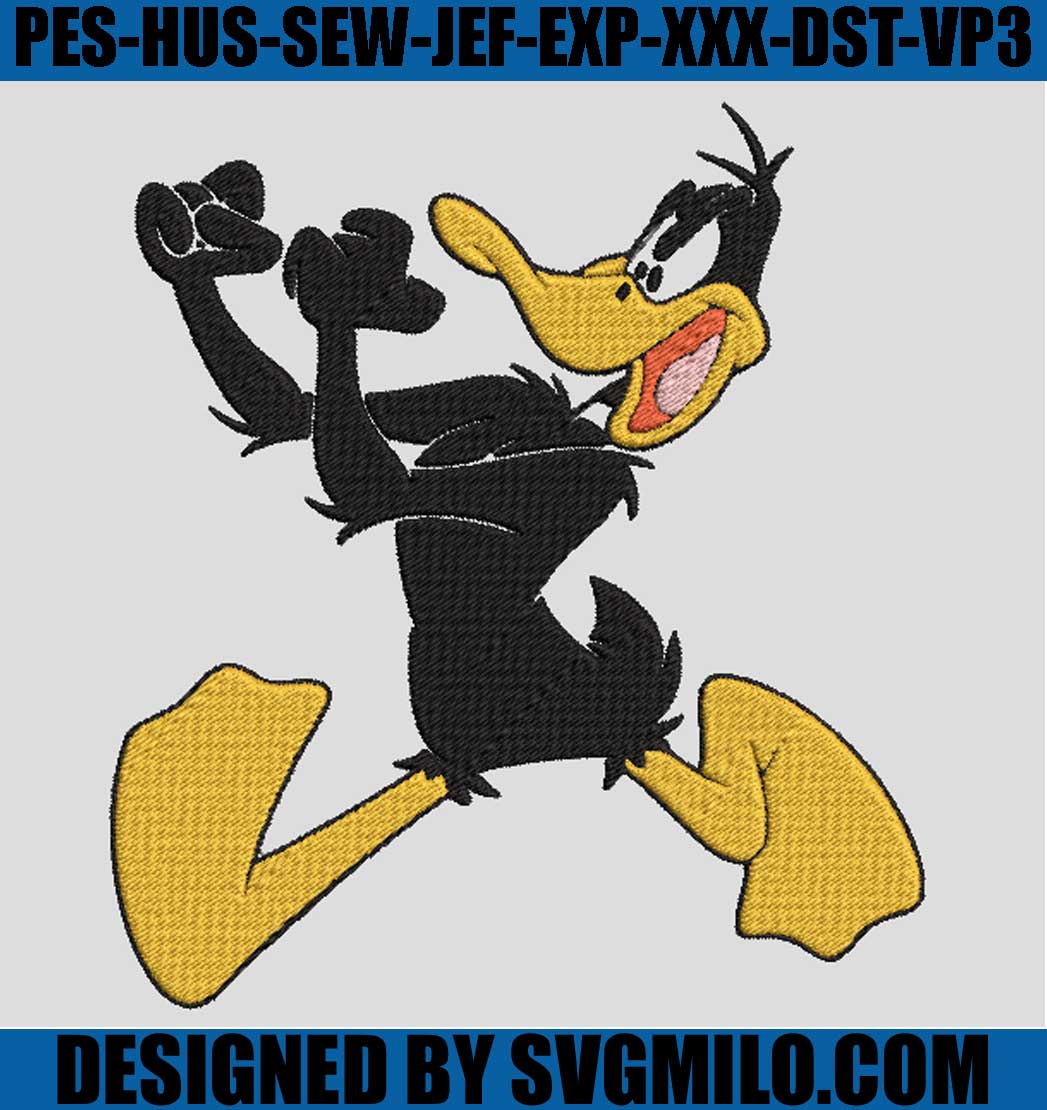 Daffy-Duck-Embroidery-Design-File