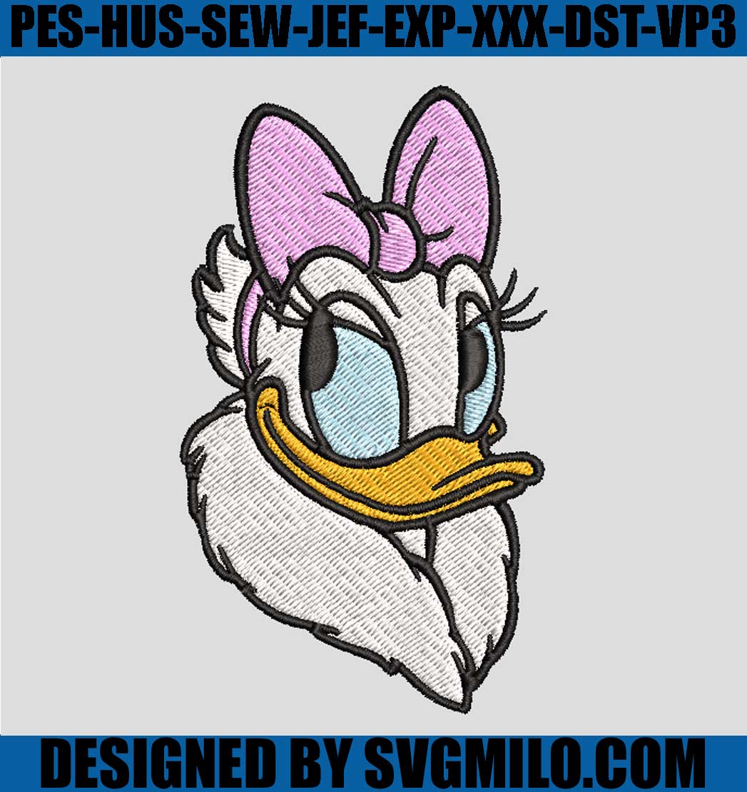 Daisy-Duck-Embroidery-Design