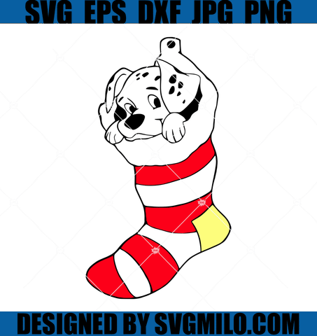 Dalmations-SVG-Socks-SVG
