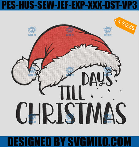 Days-Till-Christmas-Embroidery-Design_-Santa-Hat-Xmas-Embroidery-Design