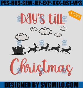 Days-Till-Christmas-Emmbroidery-Design_-Santa-Seigh-Embroidery-Design