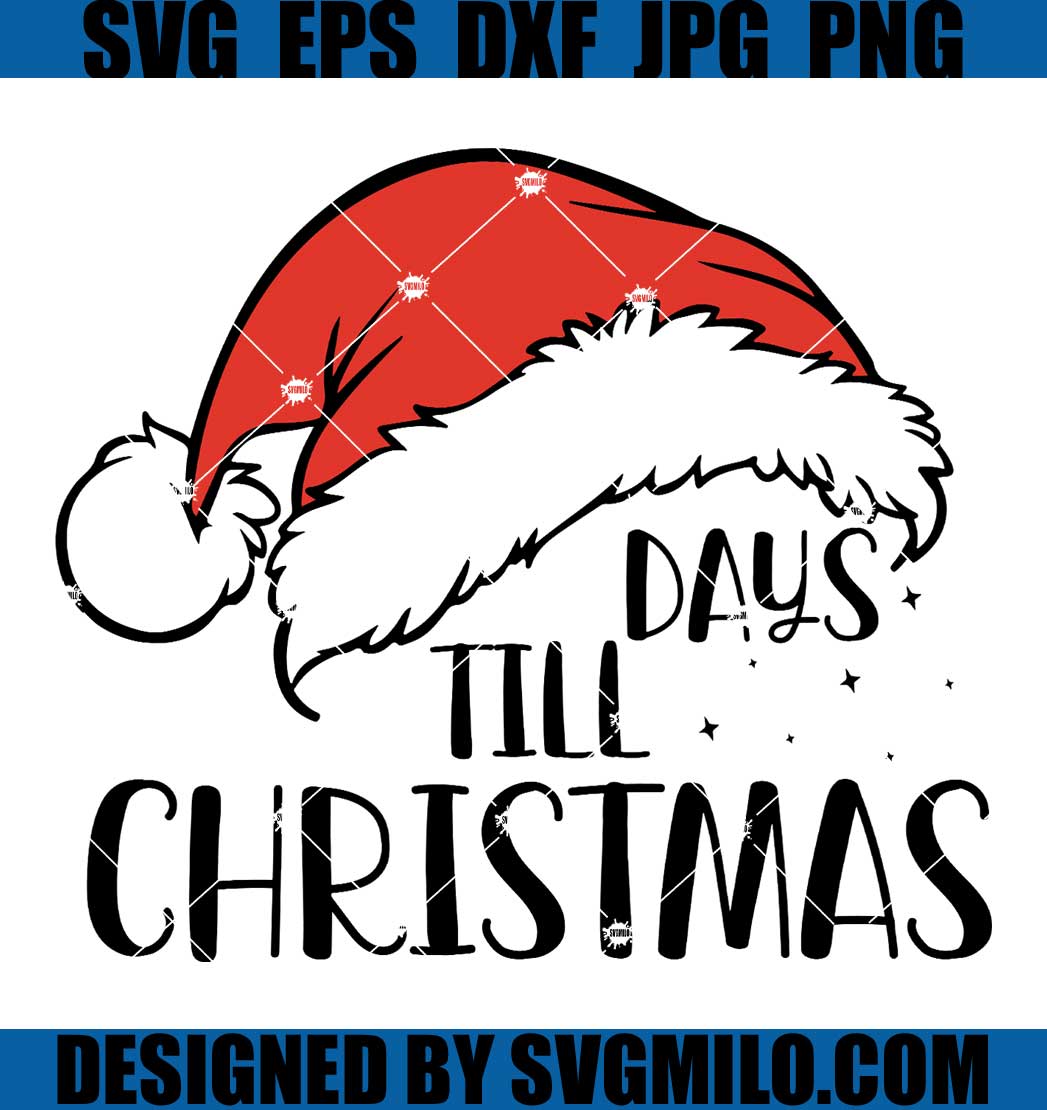 Days-Till-Christmas-Svg_-Santa-Hat-Svg_-Xmas-Svg