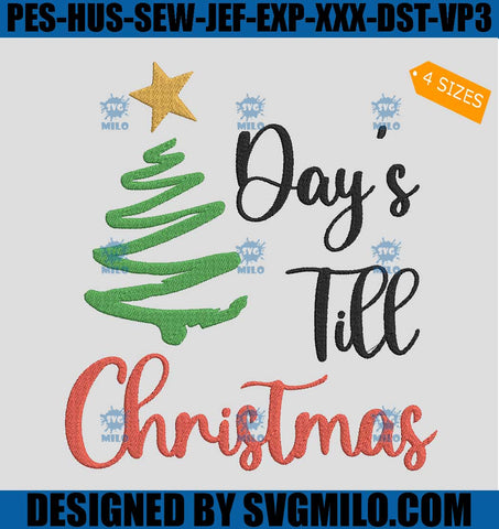 Days-Till-Christmas-Trees-Embroidery-Design_-Christmas-Tree-Embroidery-Design